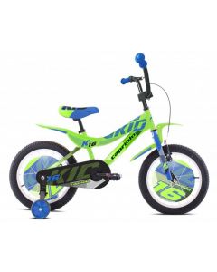 BMX 16"HT KID zeleno-plavo