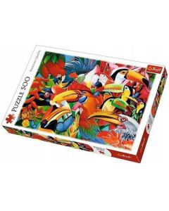 Trefl puzzla Colourfull Birds