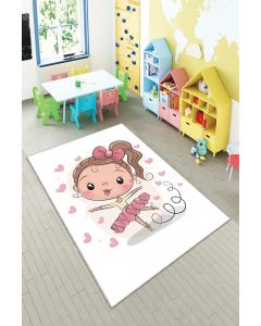 Tepih za dečiju sobu 120x180 cm - Devojčica A-013