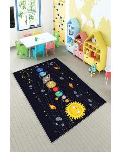 Tepih za dečiju sobu 120x180 cm - Sunčev sistem A-029