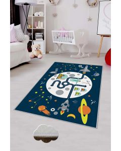 Tepih za dečiju sobu 120x180 cm - Auto staza Svemir A-040