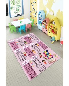 Tepih za dečiju sobu 120x180 cm - Tablica množenja A-127