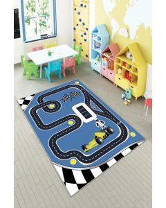 Tepih za dečiju sobu 120x180 cm - Auto staza A-135