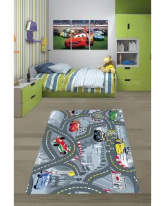 Tepih za dečiju sobu 120x180 cm - Auto staza B-189