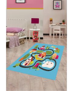 Tepih za dečiju sobu 120x180 cm - Auto staza - C-013