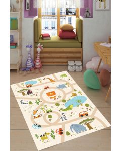 Tepih za dečiju sobu 120x180 cm - Auto staza C-267
