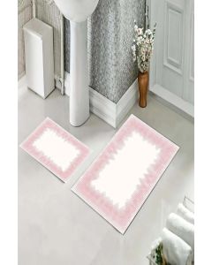 Staza za kupatilo sa gumenom podlogom - Set 60x100 + 60x40 - M-1476P