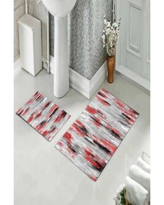 Staza za kupatilo sa gumenom podlogom - Set 60x100 + 60x40 - M-479