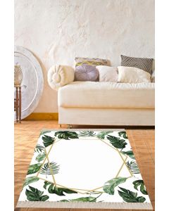 Tepih za dnevnu sobu - Moderan List dezen - M370 - 160 x 230 cm