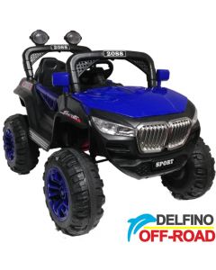 Quad na akumulator za dvoje dece sa pogonom na sva četiri točka 2088 Plavi