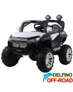 Quad na akumulator za dvoje dece sa pogonom na sva četiri točka 2088 Beli