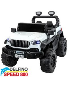 Dvosed Džip na akumulator Delfino SPEED 800 4x4 Beli