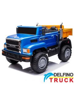 Kamion kiper na akumulator za decu Delfino Truck 6199 4x4 Plavi