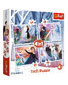 Trefl Puzzle Slagalica „4in1“ Frozen II