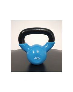 RING Kettlebell 4kg metal+vinyl