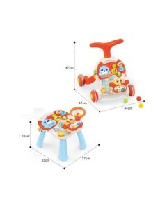 BBO TOYS 2u1 GURALICA I STO SA AKTIVNOSTIMA 12m+ (HE0829)