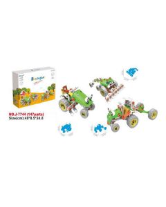 Hoogar Kids Igračka Building Blocks Set 3u1 Vozila farme J-7744