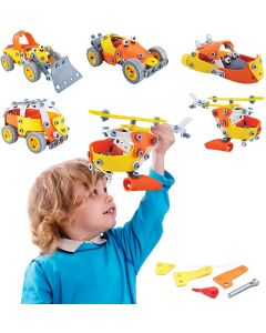 Hoogar Kids Igračka Edukativni građevinski set 5u1 J-108