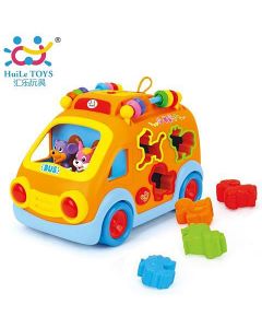 Huile Toys Muzička igračka Happy Bus 18m