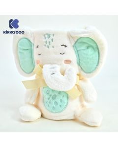 Kikka Boo Bebi ćebence sa 3D vezom u obliku igračke 75x100cm Elephant Time KKB50112