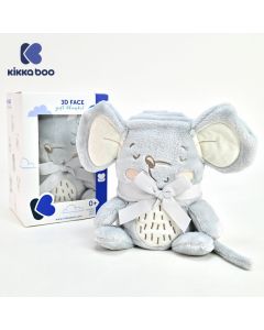 Kikka Boo Bebi ćebence sa 3D vezom u obliku igračke 75x100cm Joyful Mice KKB50111