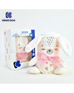 Kikka Boo Bebi ćebence sa 3D vezom u obliku igračke 75x100cm Rabbits in Love KKB50110