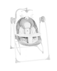 Kikka Boo Ljuljaška za bebe Dozy 2in1 Bear with me Grey KKB10049