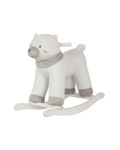 Kikka Boo Plišana igračka za bebe White Bear sa klackalicom KKB40017