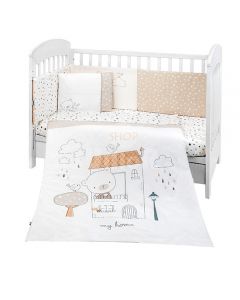 KikkaBoo posteljina sa ogradicom 6 pcs 70/140 My Teddy