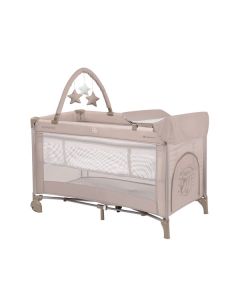 Kikka Boo Prenosivi krevetac za bebe So Gifted Plus 2 nivoa sa pultom Beige KKB11129