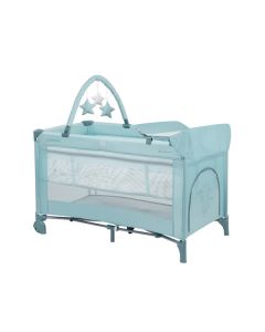 Kikka Boo Prenosivi krevetac za bebe So Gifted Plus 2 nivoa sa pultom Mint KKB11130