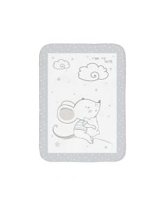 Kikka Boo Super soft bebi ćebence 80×110 Joyful Mice KKB21129