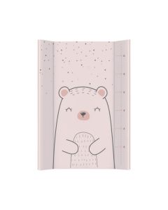 Kikka Boo Tvrda podloga za povijanje bebe 80х50cm Bear with me Pink KKB61033