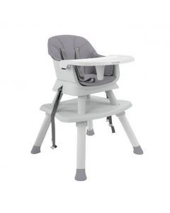 Kikka Boo hranilica Eat n play grey
