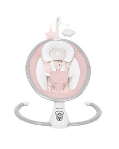 Kikka Boo ljuljaška Twiddle sa adapterom i daljinskim upravljačem pink