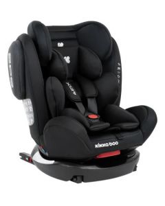 KikkaBoo autosedište 0-36 kg 4 Fix DOUBLE ISOFIX Black ( KKB70084 )