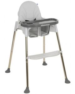 KikkaBoo hranilica Sky-High 2in1 Grey ( KKB11073 )