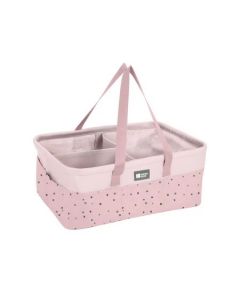 KikkaBoo korpa organajzer za pelene Bear with Me pink ( KKB60024 )