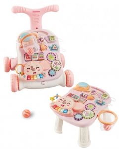 KikkaBoo guralica play & grow 2in1 pink