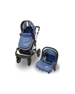 KOLICA ZA BEBE GS-T106 BBO MATRIX SET- PLAVA