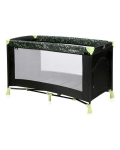 LORELLI KREVET TORBA VERONA 1 NIVO BLACK&GREEN DOTS