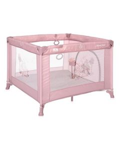 OGRADICA GAME ZONE BEIGE ROSE RABBITS 100X100cm