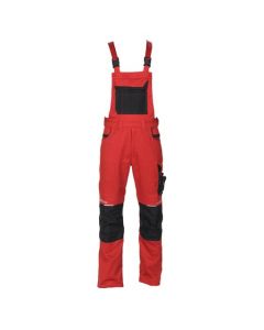 Radne farmer pantalone PACIFIC FLEX crvene