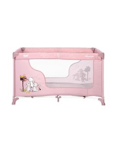 LORELLI PRENOSIVI KREVET MOONLIGHT 1 NIVO - BEIGE ROSE RABBITS 2021