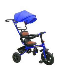 Tricikl sa tendom kozno sediste TS5543 PLAVA