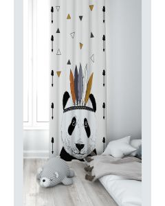 Zavesa za dečiju sobu – Indijanac panda PRD244A