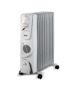 RAF Uljani radijator sa ventilatorom 11 rebara beli 2900w