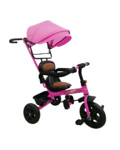 Tricikl sa tendom kozno sediste TS5543 ROZE
