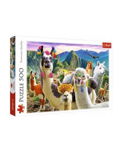 Trefl Puzzle Lamas in the Mountain 500 kom