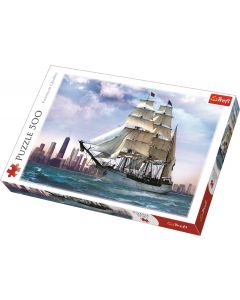 Trefl Puzzle Sailing against Chicago 500 kom